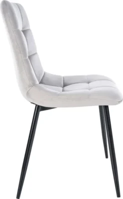 CLP 4er Set Esszimmerstühle Antibes Gesteppt, Farbe:grau -Vidaxlko Verkaufe d5a5714bad8c8f81ca4308a5c769ac83