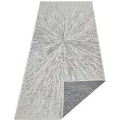 In- & Outdoor Wendeteppich Aura Grau, Größe:200x290 Cm -Vidaxlko Verkaufe d67476235c7c141ab5fad231cd48f0fa