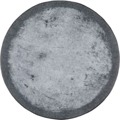 Wash+dry Fußmatte Shades Of Grey Rundteppich Waschbare Schmutzmatte Ø115, Wash+dry Rund:Ø 115 Cm