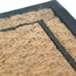 Homestyle4u 1778, Schmutzfangmatte Fußmatte Türmatte Fußabtreter Schmutzmatte Sisal Karo -Vidaxlko Verkaufe da9c2d9ea784c5d40723232392c7f5e2