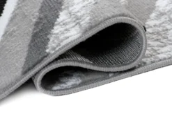 Läufer Teppich Meterware Flur Brücke Wohnzimmer Schlafzimmer Kurzflor Modern Design Meliert Grau Weiß Schwarz 80 X 190 -Vidaxlko Verkaufe db244bb3ef4b05074714337d987a4c1d