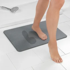 Wenko Badematte Simi Grau, 60 X 39 Cm -Vidaxlko Verkaufe db6f314c7d07d30442ab0b7cefed1194