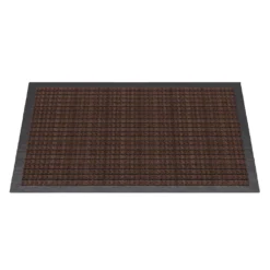 WEST & EAST Schmutzfangmatte - Braun-Schwarz 60 X 90 Cm - Fußabtreter - Sauberlaufmatte - Fußmatte - Bodenmatte - Türmatte - Fussmatte Innen Und Außen - Für Eingangsbereich - Rutschfest -Waschbar -Vidaxlko Verkaufe dcd0ad018761c2e983a769bb98edb92c
