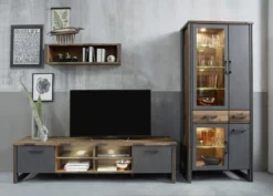 Trendteam Wohnen TV-Lowboard Prime Old Wood NB 207 X 52 X 42 Cm -Vidaxlko Verkaufe dd2e684f3298d57c9cd6b02b47b4118a