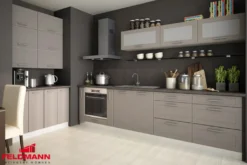 Küchenzeile Kvantum Einbauküche 9-teilig 290cm Artisan Eiche Front MDF Beige Matt -Vidaxlko Verkaufe dd4cb1ec08aad967deb9ebc42eaab746