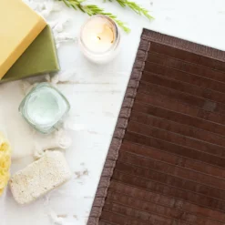 Relaxdays Bambusmatte Dunkelbraun -Vidaxlko Verkaufe dd75a3227d4e63a27c1d4399ae254a4a