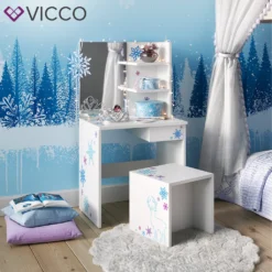 Vicco Kinder Schminktisch Kinderschminktisch Frisiertisch Mit Hocker Mädchen -Vidaxlko Verkaufe dd7672633349e5f5ea22e3e2b7b6fb04