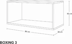 Grekpol- Wohnwand,Anbauwand, TV-Lowboard, Hängeschränke, Wandboard, Fernsehschrank, Wohnzimmerschran -WIKA 3 (Weiß Glanz, Mit LED Beleuchtung) -Vidaxlko Verkaufe dd7e3f050f326a2b829587a341b58d91