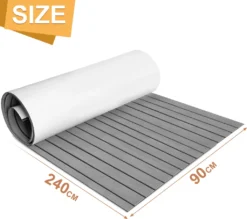 EINFEBEN Bodenbelag Matte Deck Teppich EVA Schaum Teak Yacht Selbstklebend Fußboden Deck Matte Grau 240x90cm 9 EINFEBEN Bodenbelag Matte Deck Teppich EVA Schaum Teak Yacht Selbstklebend Fußboden Deck Matte Grau 240x90cm -Vidaxlko Verkaufe de8562e8956809d7b7b44b5ef1d4d7d5