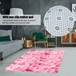 300x200cm Hochflorteppiche Handgemachte Krawattenfarbe Teppich Hauptinnendekoration -Vidaxlko Verkaufe df7f8b5f29f45e202046d3b6250bf8c3