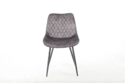 NEW YORK - Esszimmerstühle 6er Set Samt Grau, Polsterstuhl, Sitzfläche Aus Samt, Metallbeine, Esszimmerstühle, Esszimmerstuhl Aus Samt -Vidaxlko Verkaufe e053127bc065e07a2098b43ad8d32e33