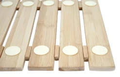 Badematte MCW-E73, Duschmatte Badvorleger Badteppich, Bambus Rutschfest, 60x50cm -Vidaxlko Verkaufe e11aeed2439c30e25c4d5840f5f7a7a8