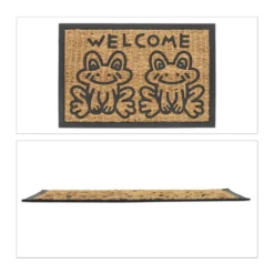 Relaxdays Fußmatte "Frosch" Kokos & Gummi -Vidaxlko Verkaufe e31400a39569ab4bbd7cdc41cc2535cb