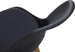 Esszimmerstuhl -4 Stück-Esszimmerstühle - Schalenstuhl - Gestell Aus Buchenholz - Schwarz -Vidaxlko Verkaufe e3ca4fbcb7e1c92bf222ce8d88a2212e