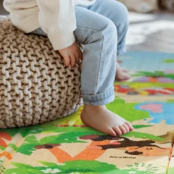 Relaxdays Faltbare Spielmatte Safari