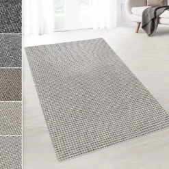 Teppich-Läufer Auf Maß Grandeur Sand 60 80x400 Cm