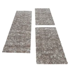 Schlafzimmerteppich,hochflor Shaggy,langflor Bettumrandung,Bunt, Farbe:BEIGE, Grösse:2 X 60x110 Cm + 1 X 80x250 Cm -Vidaxlko Verkaufe e78f2127ac71fa3aab3c9c964b3bb6b0