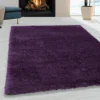 Wunderschöne Shaggy Hochflor Langflor 30mm Shaggy Teppich In Verschiedene Farben , Größe:160 X 230 Cm, Farbe:Lila