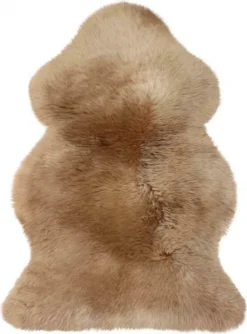 Heitmann Australische Lammfelle Fell Heitmann Größe: 114 Cm, Farbe: Hellbraun