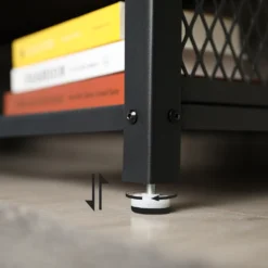 VASAGLE TV-Lowboard TV-Schrank Mit Metallrahmen 140 X 40 X 52 Cm Mit 2 Ablagen Fernsehtisch Vintage LTV50BX -Vidaxlko Verkaufe eb3740e7e9ada39e14461b951e6f8c05