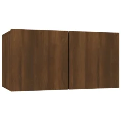 VidaXL TV-Wandschrank Braun Eiche 3 Stk. 60x30x30 Cm Holzwerkstoff -Vidaxlko Verkaufe eb8de340539c7dd74ae5f8d19f847d69