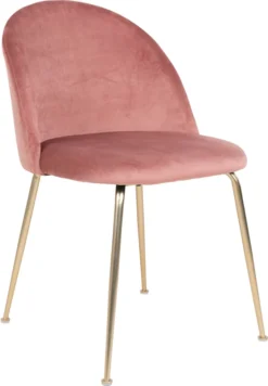 House Nordic Geneve, Gepolsterter Sitz, Samt, Pink -Vidaxlko Verkaufe ed715d65cc6583f07b0a48a7f26c4c04