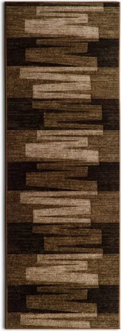 Teppich-Läufer Auf Maß Gekettelt Via Veneto Braun 80x400 Cm -Vidaxlko Verkaufe ede6f469f68a5c8a1993f24f46beee7a