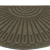 Fußmatte 60 X 90 Cm Halbrund Eingangsmatte Fußabstreifer Schmutzfangmatte HALFMOON BRAUN