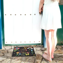 Mr. & Mrs. Panda 40 X 60 Fußmatte Komm Herein Sonnenschein - Schwarz - Geschenk, Frühlings Deko, Blumen, Haustürmatte, Natur, Motivation, Nacht, Vorleger, Spruch Positiv -Vidaxlko Verkaufe f1a17ae7ef3e5bd2179a6b12be02e683