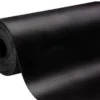 Gummimatte, Feinriefen, Schwarz, 120 X 500 Cm