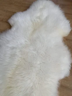 Sheepmania Lammfell Echt Ungeschoren Groß - Dichtes Langhaar Schaffell Echt Bis 10 Cm - Teppich Decke Kamin Lammfelldecke Kinderwagen - Weiß -Vidaxlko Verkaufe f20dbf7aae63354ad5f7ca159742e2d4