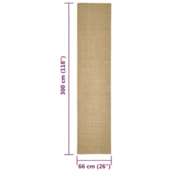 VidaXL Teppich Natur Sisal 66x300 Cm -Vidaxlko Verkaufe f4bf6930274cb8908131ff024cd6a19d