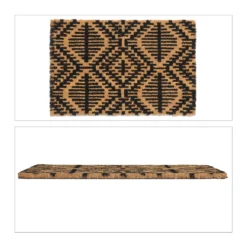Relaxdays Kokos Fußmatte Mit Geometrischem Muster -Vidaxlko Verkaufe f89ada39b5f82c7771147a495eb70a3f