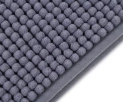 GÖZZE Chenille Badteppich 60x100 Cm Badvorleger Anti-Rutsch-Beschichtung Anthrazit -Vidaxlko Verkaufe f9681db33afb72b95297de8b121b3f0c