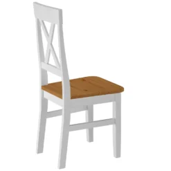 Küchenstuhl Massivholzstuhl Farbton Eiche Und Weiß Esszimmerstuhl Massivholz V-90.71-24WDoppelpack -Vidaxlko Verkaufe fac34a1ce718a4703d26db277c7ad5e2