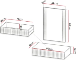 Mirjan24 Schminktisch Pafos Mit Schublade, Hängeschrank Und Spiegel, Fronten Gefräst (Farbe: Weiß) 9 Mirjan24 Schminktisch Pafos Mit Schublade, Hängeschrank Und Spiegel, Fronten Gefräst (Farbe: Weiß) -Vidaxlko Verkaufe fc7b0a3309a329603c010b7d4d7e299c