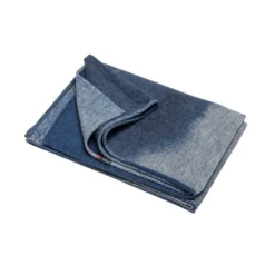 David Fussenegger Wohndecke Velvet 'Berge' 135 X 200 Cm Navy