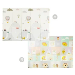 Babymatte DICKE 1,5 Cm. Faltbare Kindermatte Baby Spielmatte- 180x200x1.5cm. Wendefähige Und Ungiftige Wasserdichte Schaumstoff Kinderteppich- Krabbelmatte Spiel-Teppich Bodenmatte Kinder-Matte -Vidaxlko Verkaufe fda9ba392ba35960637e17d70c1be05e