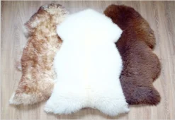 XXL Schaffell Lammfell Teppich Naturprodukt Pflanzlich Gegerbt Naturweiß 120-130 Cm Echtfell Fellteppich -Vidaxlko Verkaufe fe7590efdcffb6cd13a5c7b658924b90